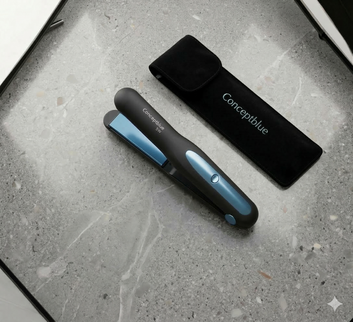 Conceptblue - Kabelloses Glätteisen